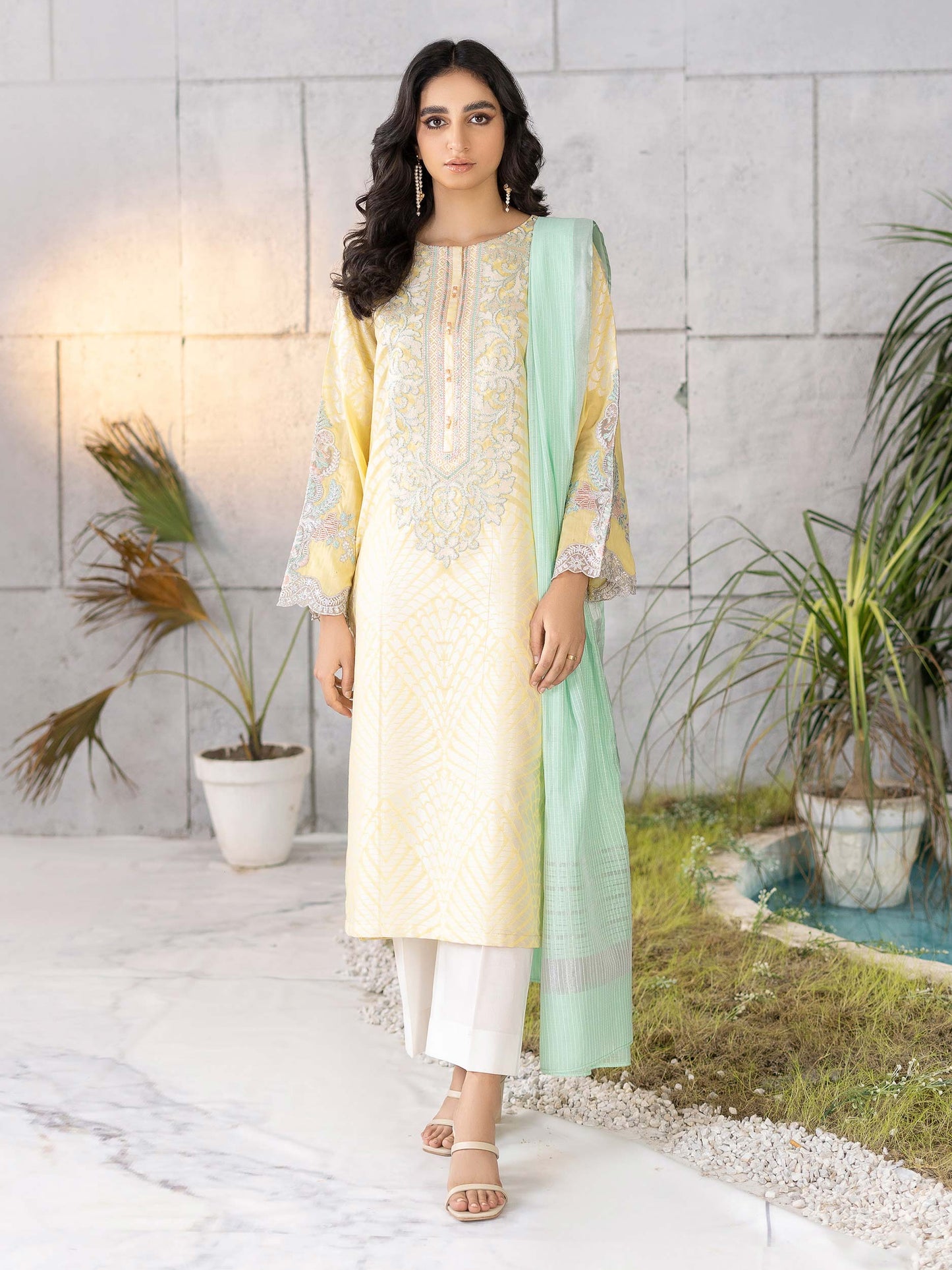 Limelight 2pc Embroidered Suit S-403